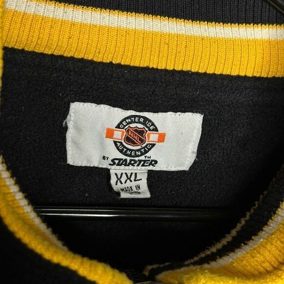 VTG Starter NHL Pittsburgh Penguins Fleece Pullover Sweatshirt - Picture 6 of 6